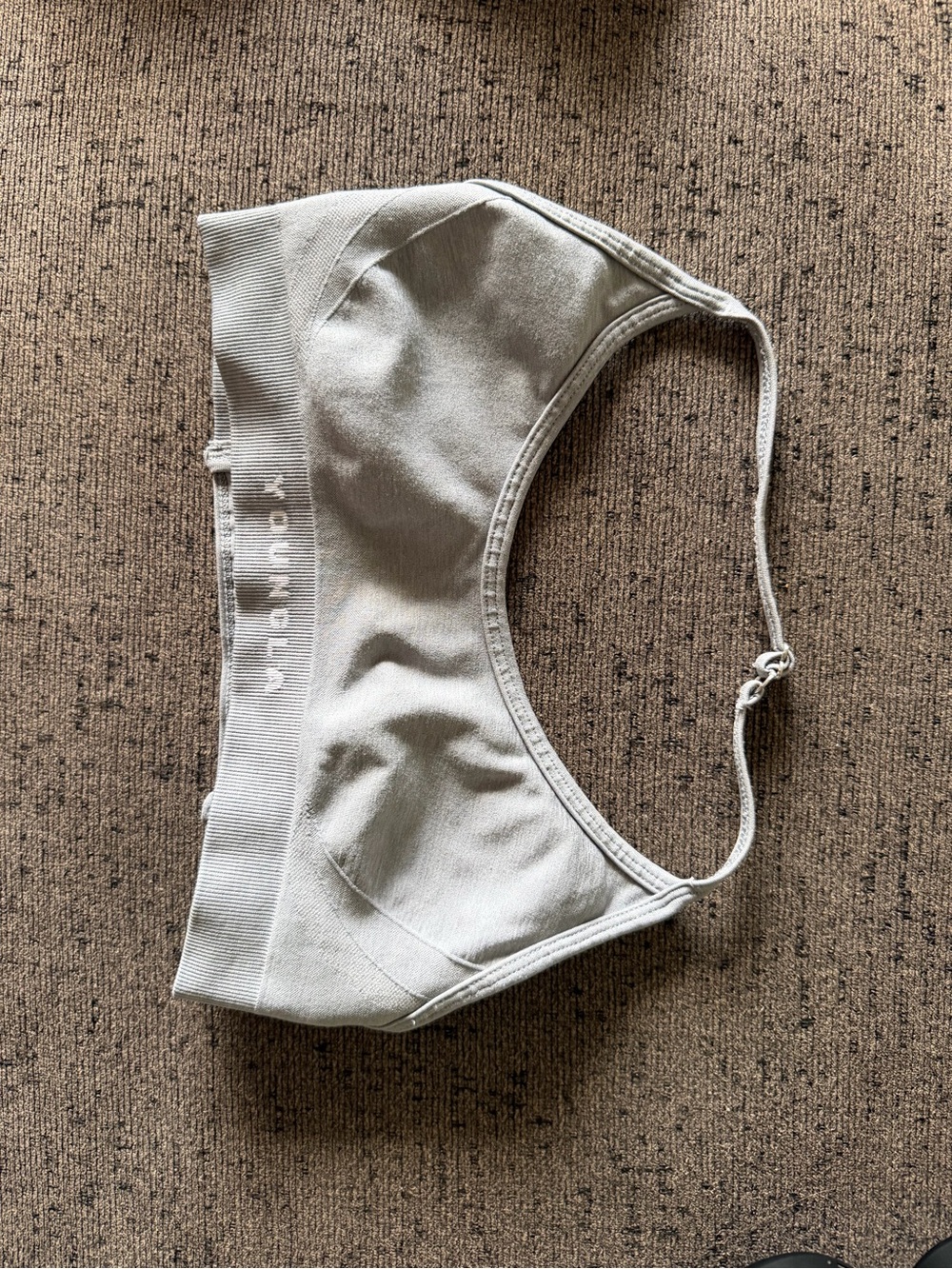 Youngla Seamless Light Gray Bralette - Adjustable Strap